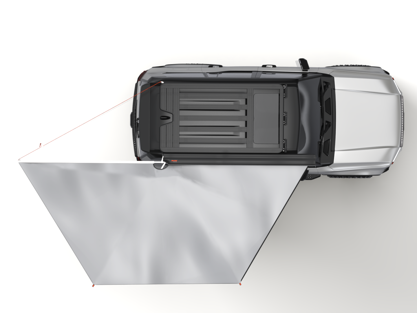 Τέντα Αυτοκινήτου Alu-Cab 180° – Δεξιά
