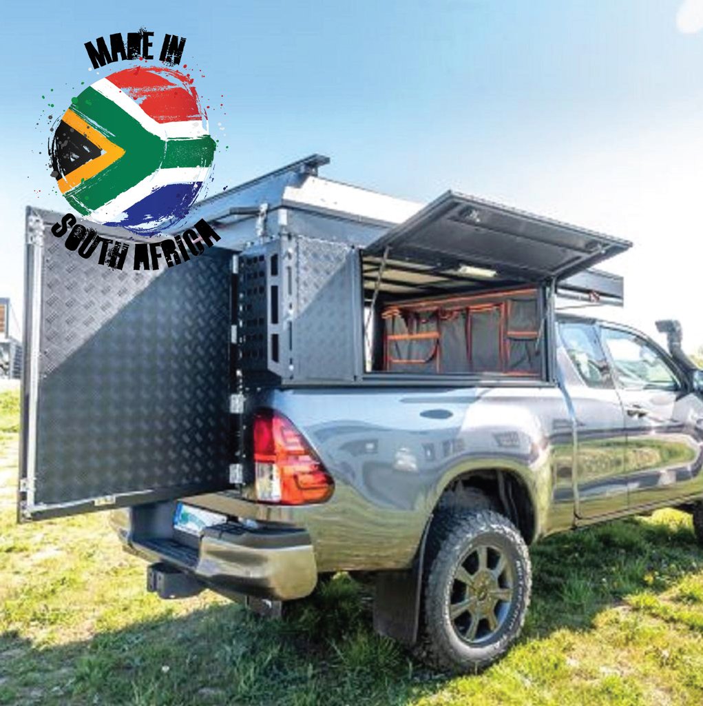 Alu-Cab Canopy Camper Toyota Hilux Extra Cab 2016–2025